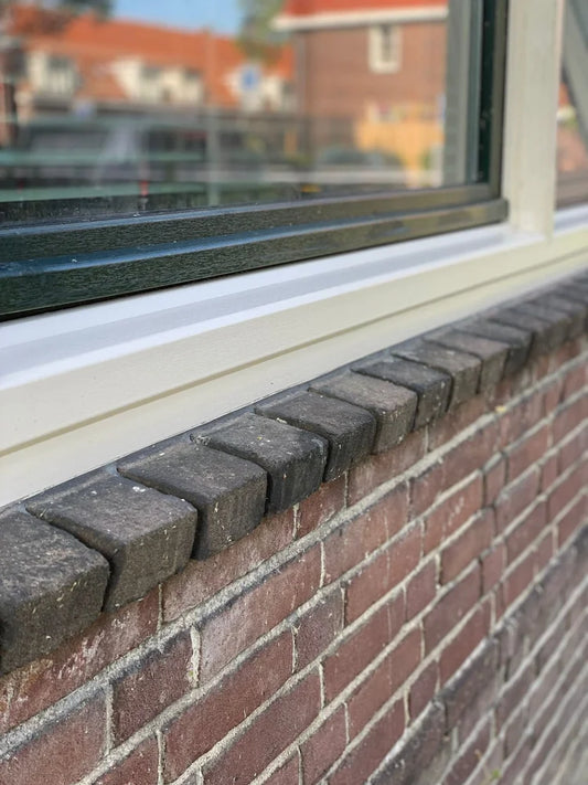 Kozijnen gerenoveerd met renolit kozijnfolie in Enkhuizen