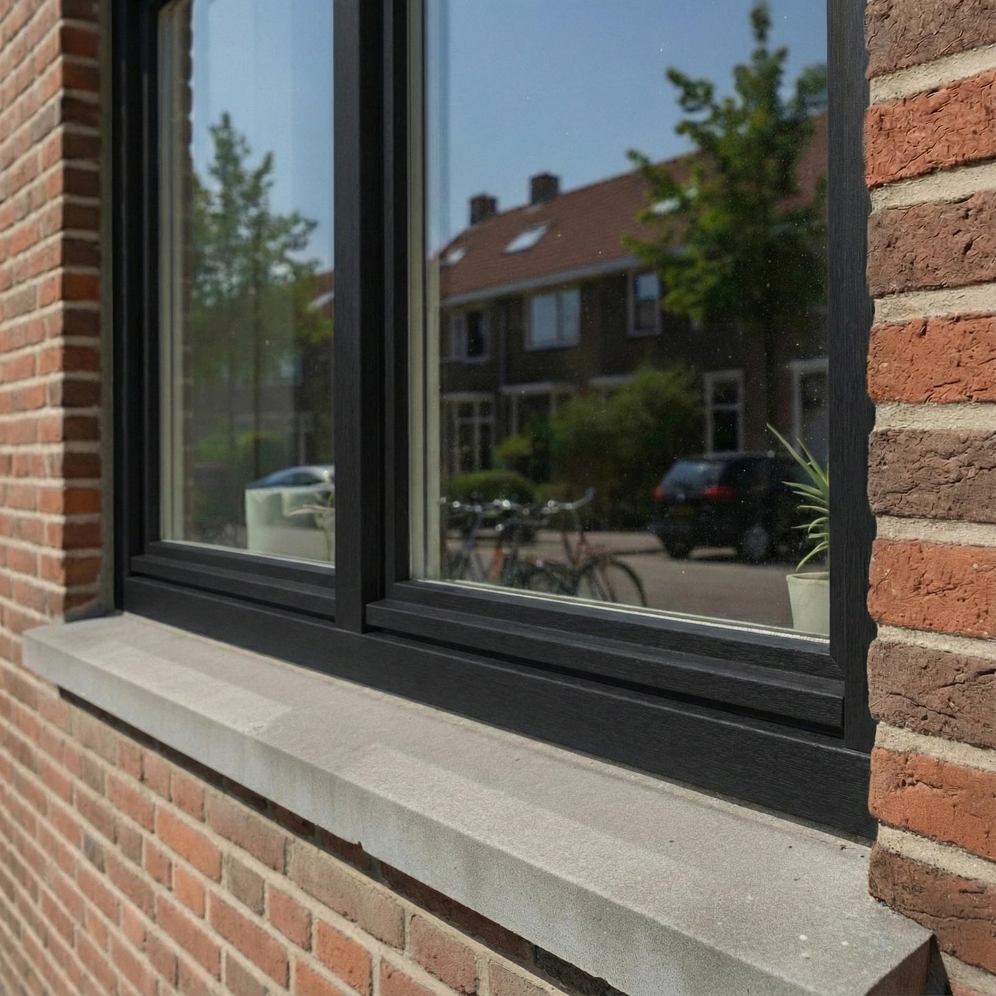 KRF Kozijnfolie RAL 7021 (Houtnerf) - Zelfwrappen.com