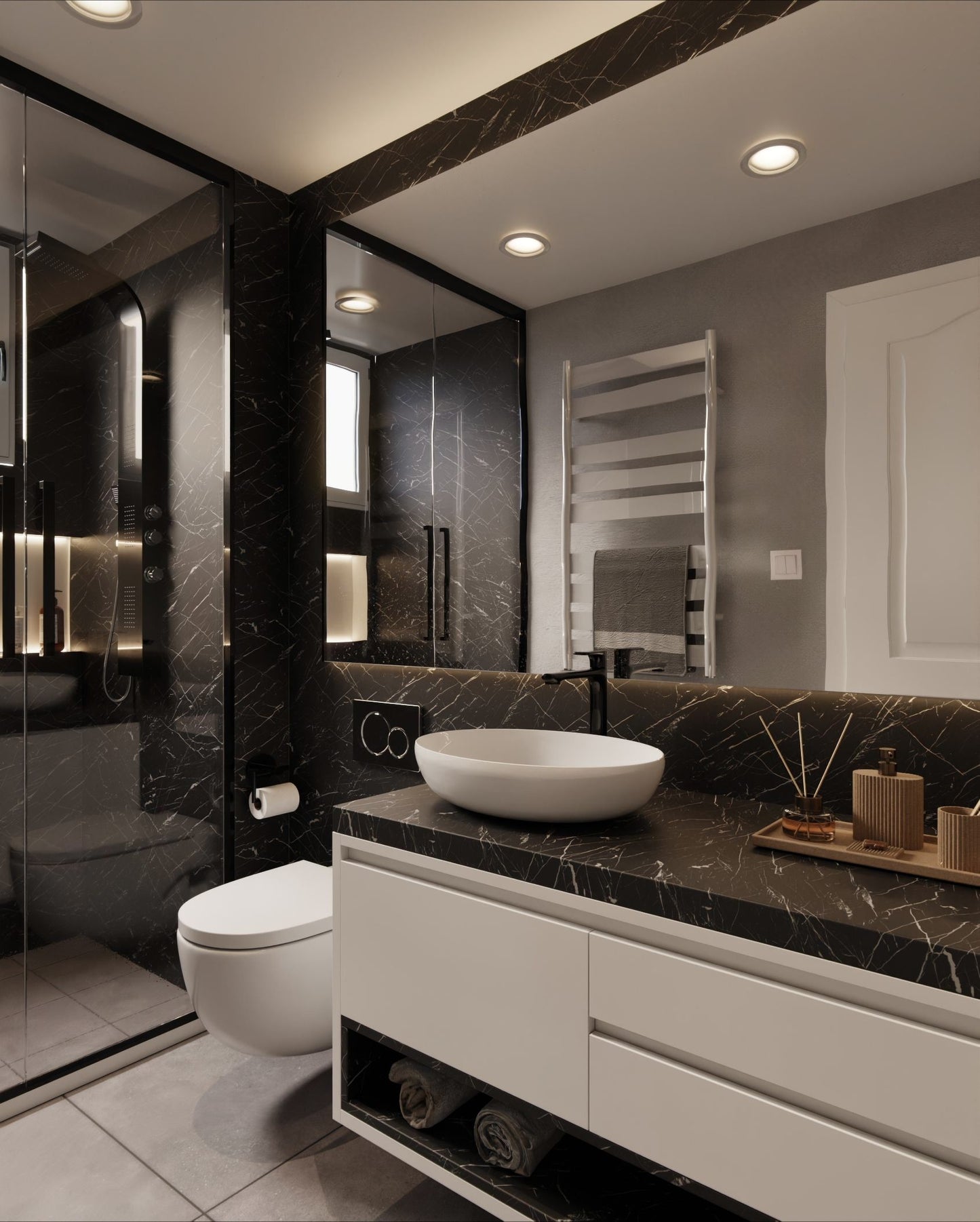 Coverstyl U50 – Nero Marquina - Zelfwrappen.com