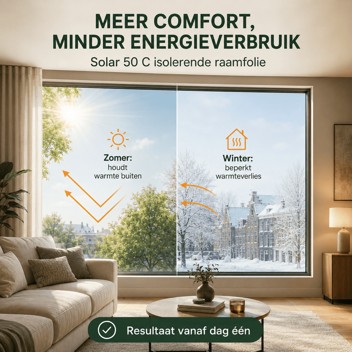 Isolerende raamfolie - Zelfwrappen.com