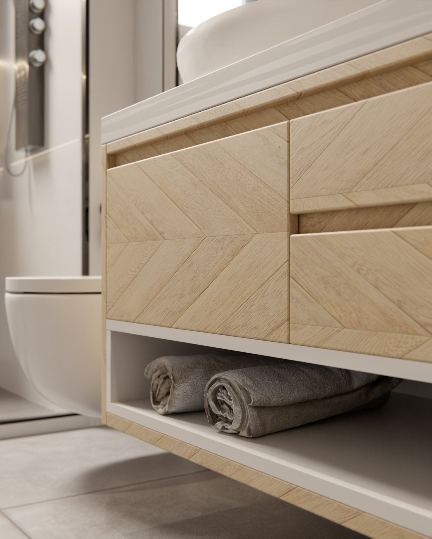 Coverstyl H50 – Chevron Oak - Zelfwrappen.com