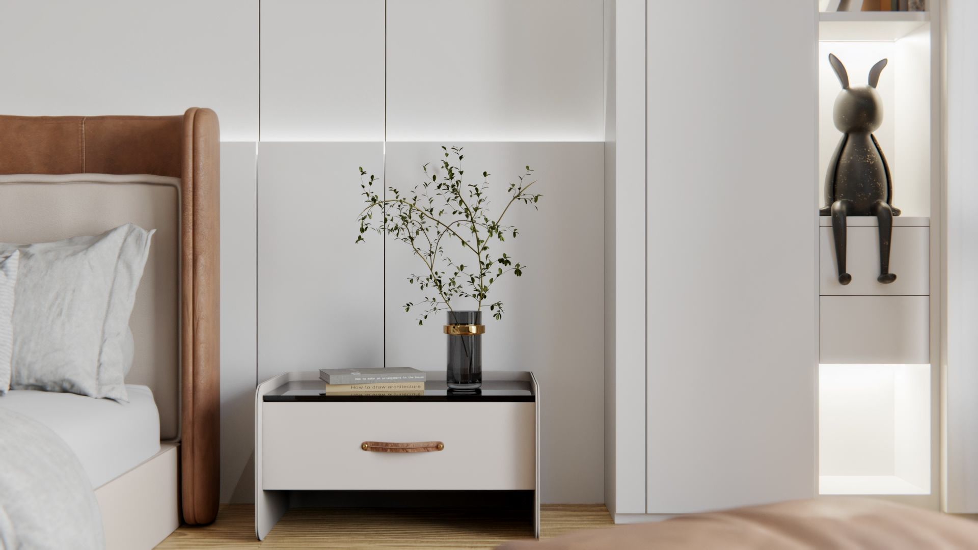 Interieur folie J4 Hoogglas Wit - Zelfwrappen.com