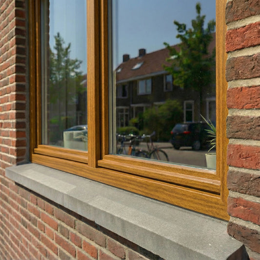 KRF Kozijnfolie Houtnerf Golden Oak (Houtnerf) - Zelfwrappen.com