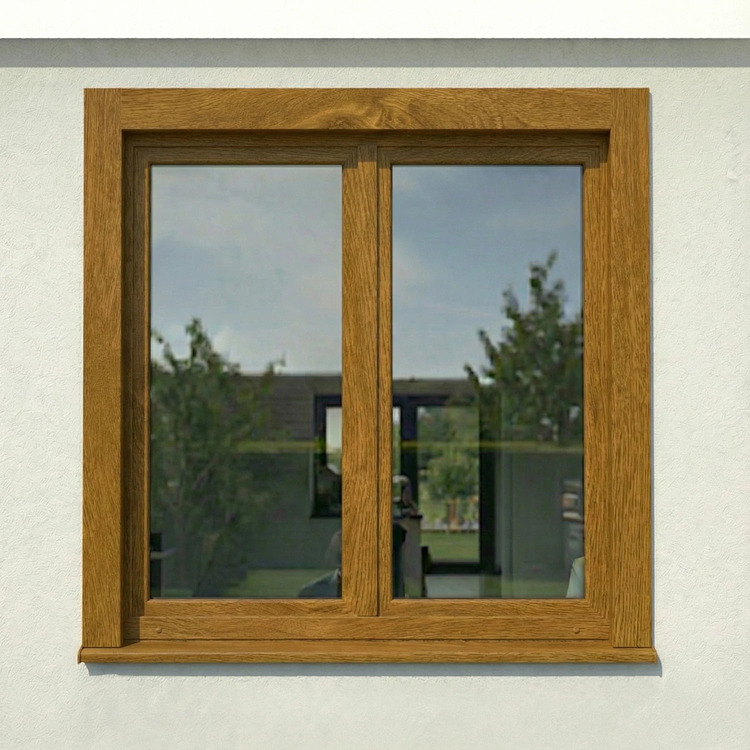 KRF Kozijnfolie Houtnerf Golden Oak (Houtnerf) - Zelfwrappen.com