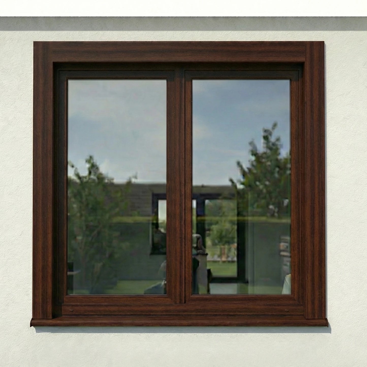 KRF Kozijnfolie Houtnerf Mahonie (Houtnerf) - Zelfwrappen.com