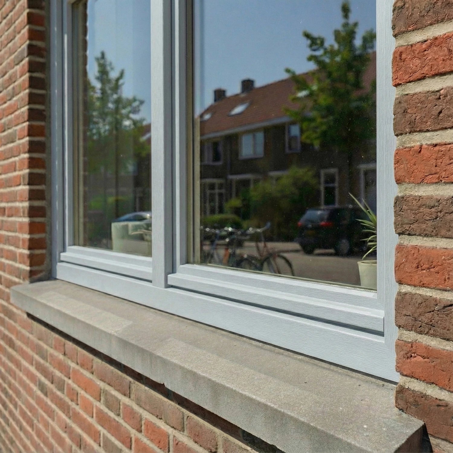 KRF Kozijnfolie Lichtgrijs (Houtnerf) - Zelfwrappen.com