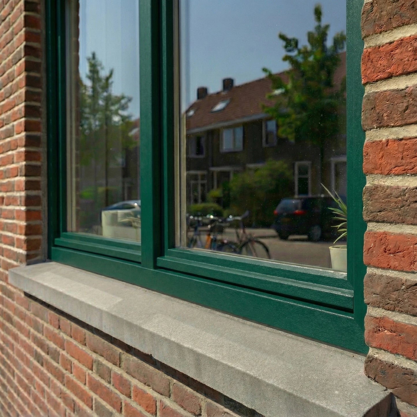 KRF Kozijnfolie Moss groen (Houtnerf) - Zelfwrappen.com