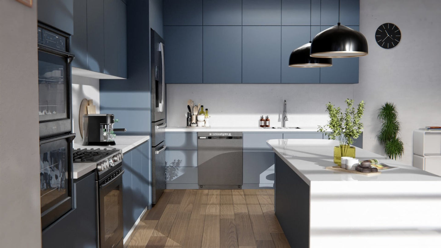 Coverstyl M6 – Steel Blue - Zelfwrappen.com