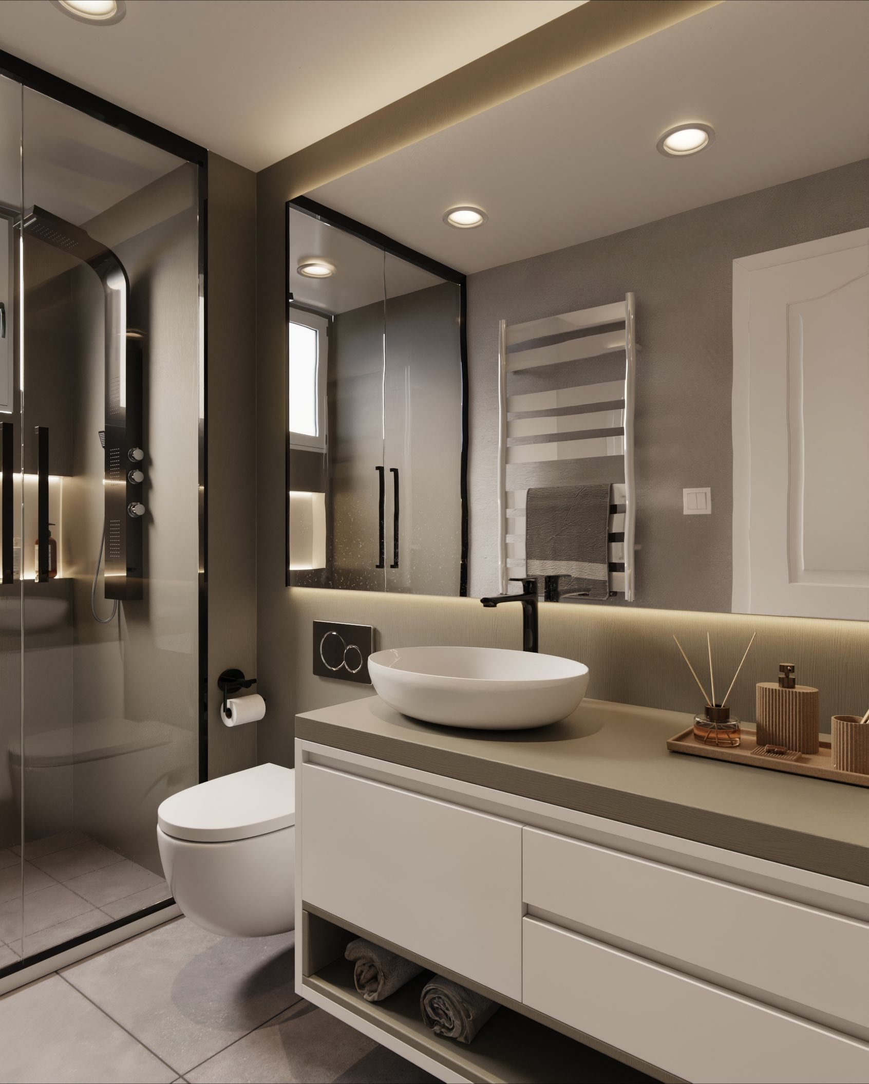 Coverstyl NE46 – Tan Grey - Zelfwrappen.com