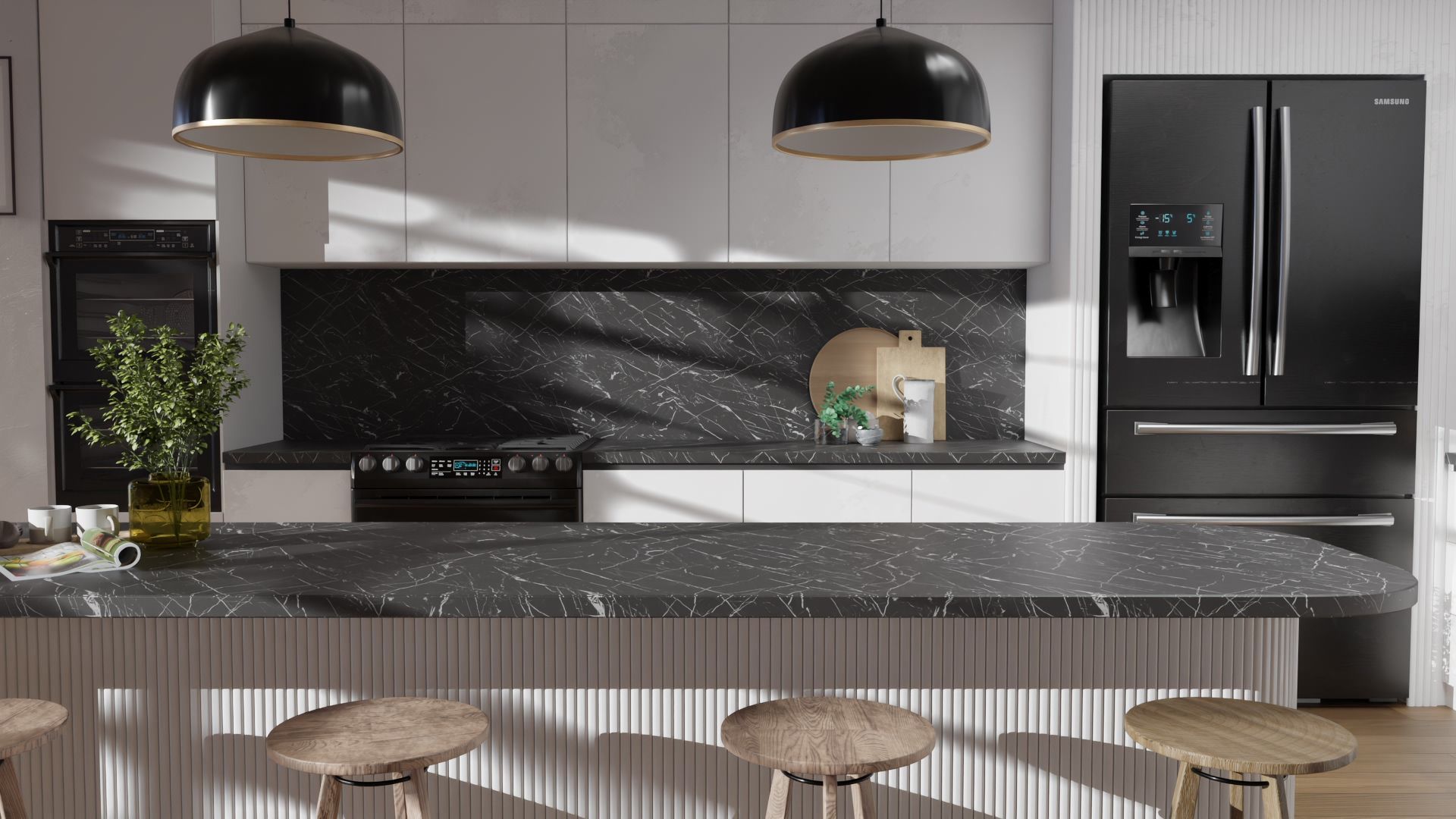 Coverstyl U50 – Nero Marquina - Zelfwrappen.com